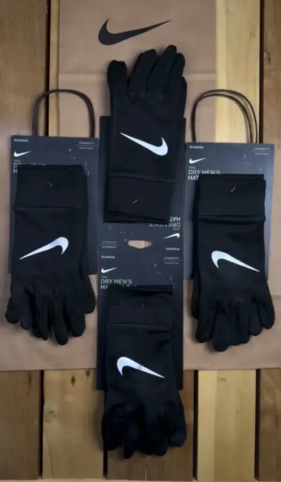 Guantes deportivos Nike negros - miniatura 2