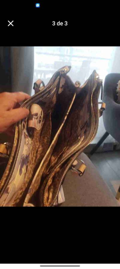 Cartera Guess floral beige - miniatura 3