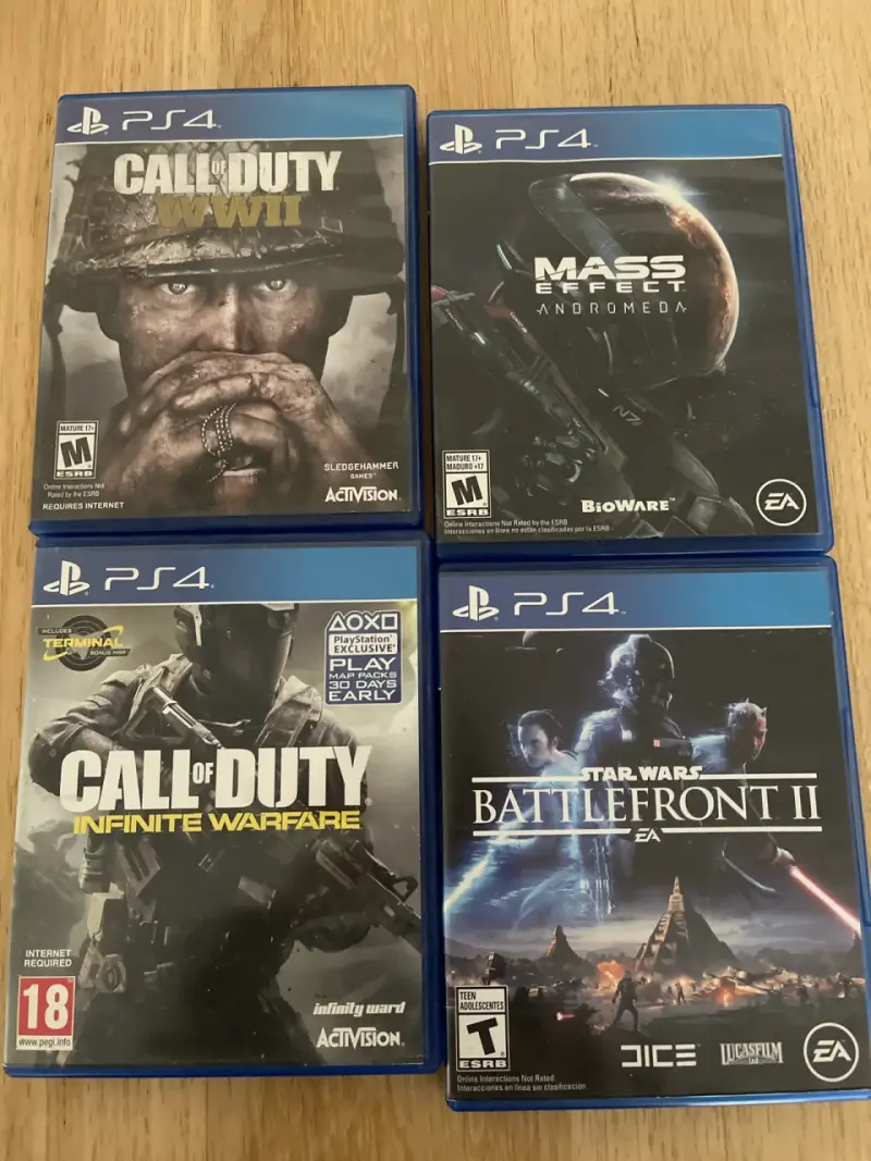 Juegos PS4 - Lote de 4 - 1