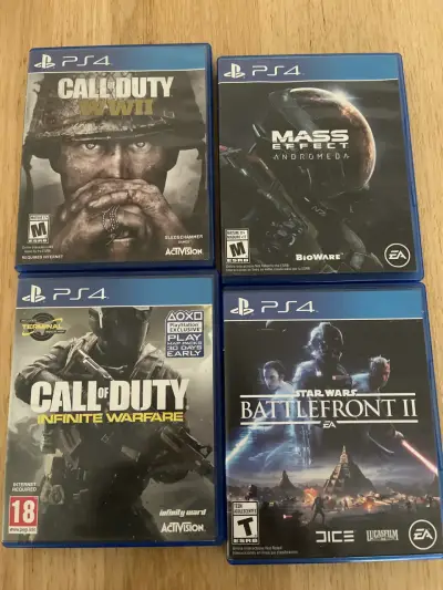 Juegos PS4 - Lote de 4 - miniatura 1