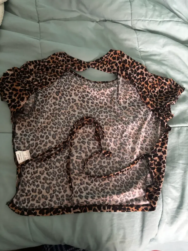 Blusa estampado leopardo - 2