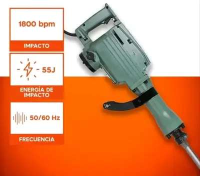 Martillo demoledor eléctrico con estuche - miniatura 5