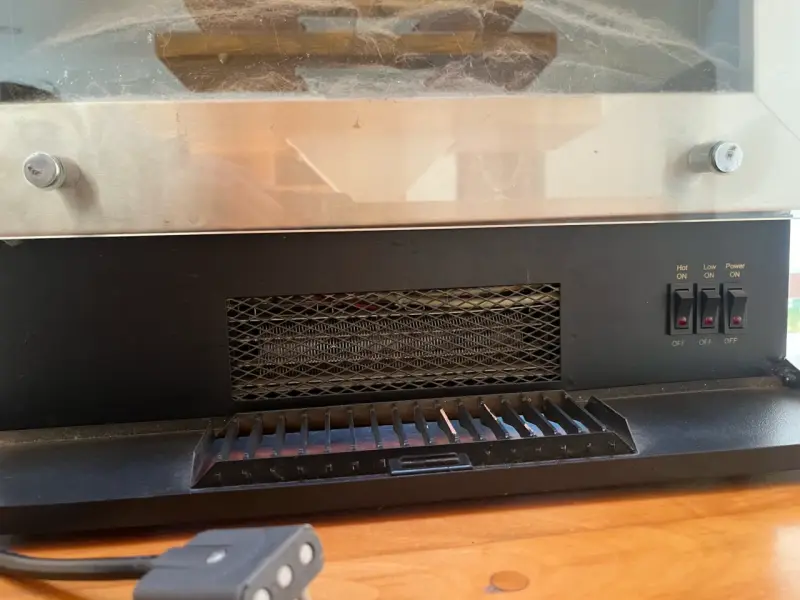 Estufa eléctrica tipo Chimenea - 4