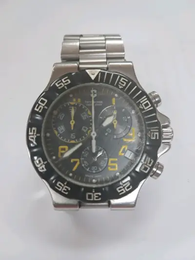 Reloj cronógrafo acero inoxidable - miniatura 1