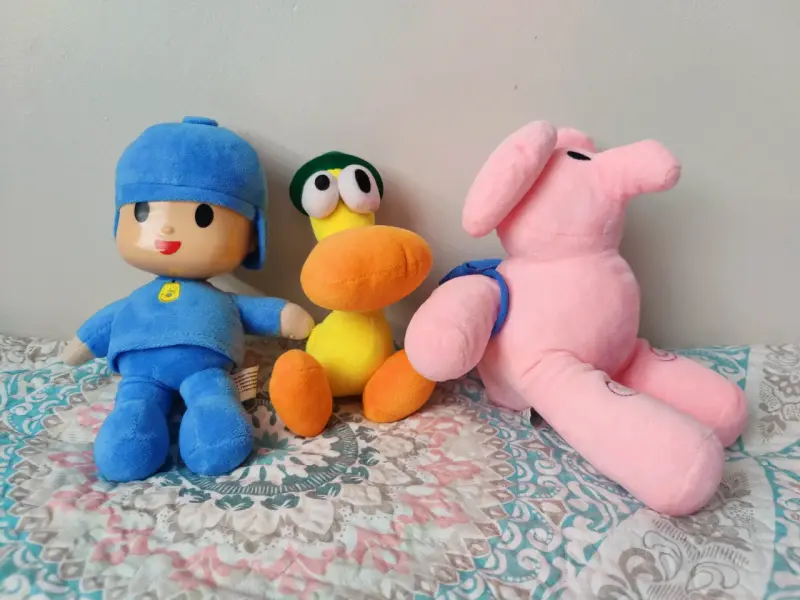 Set de peluches Pocoyó y amigos - 1