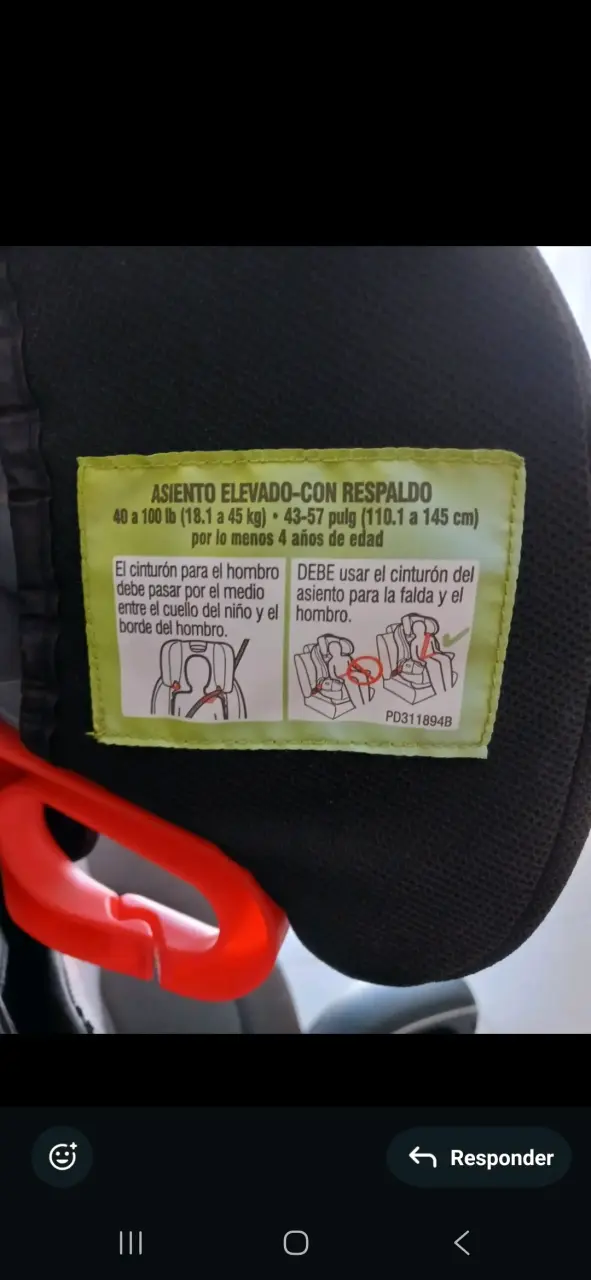 Silla de auto Graco gris - 2