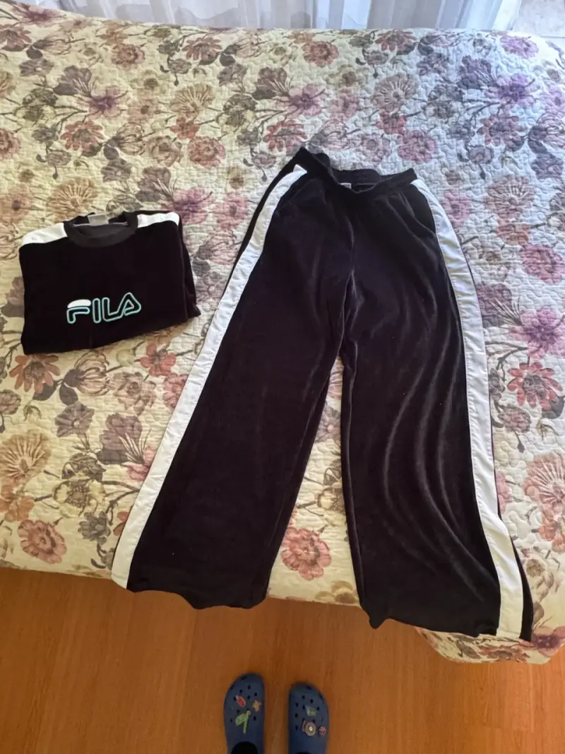 Conjunto deportivo FILA negro talla M - 5