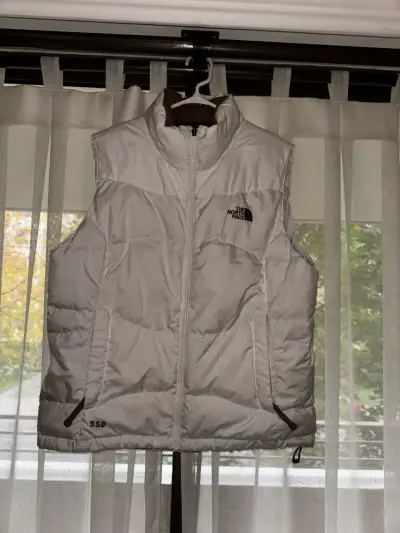 Chaqueta sin mangas blanco The North Face Talla M - miniatura 1