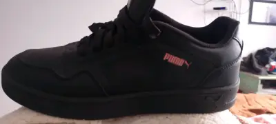 Zapatillas negras Puma clásicas - miniatura 1