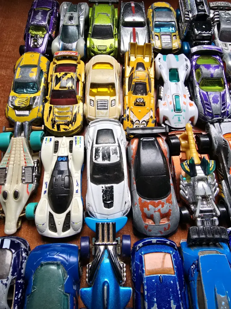Set de 30 autos de juguete Hotwheels - 5