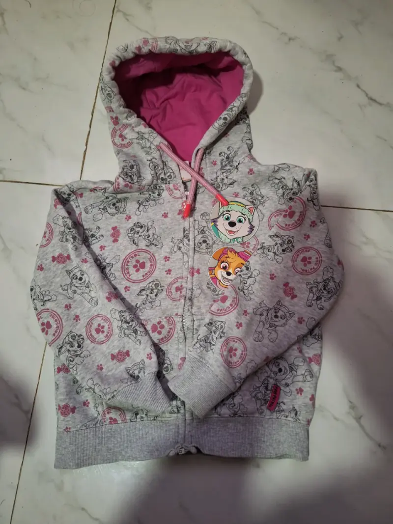 Polerón infantil Paw Patrol gris