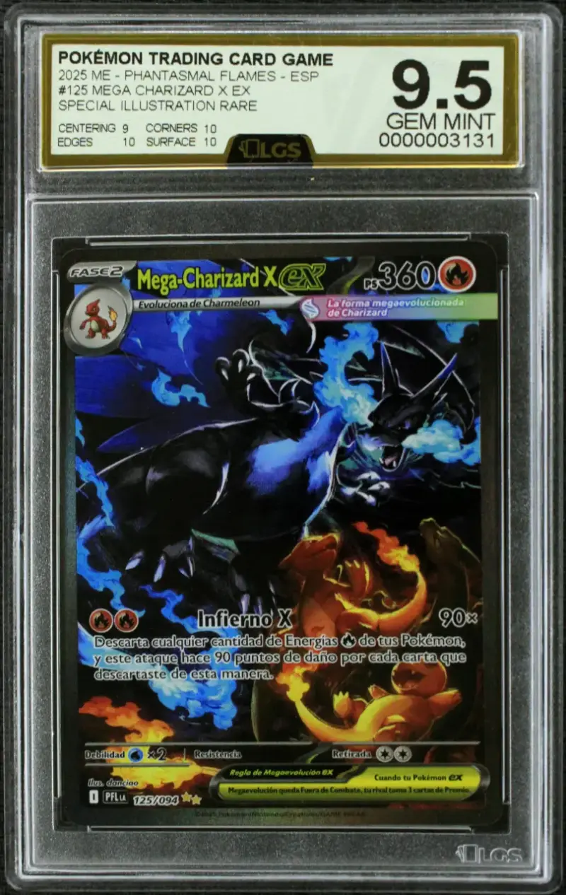 Carta Pokémon Mega Charizard X EX - 1