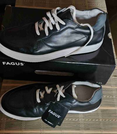 Zapatillas Fagus de cuero negro - miniatura 2