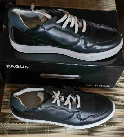 Zapatillas Fagus de cuero negro - miniatura 3