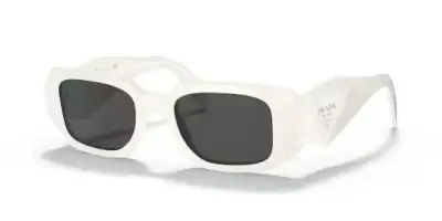 Gafas de sol blancas Prada - miniatura 1
