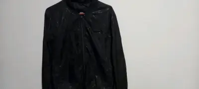 Chaqueta negra casual - miniatura 2