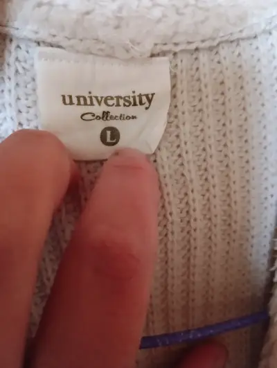 Chaqueta con cuello de peluche beige - miniatura 2