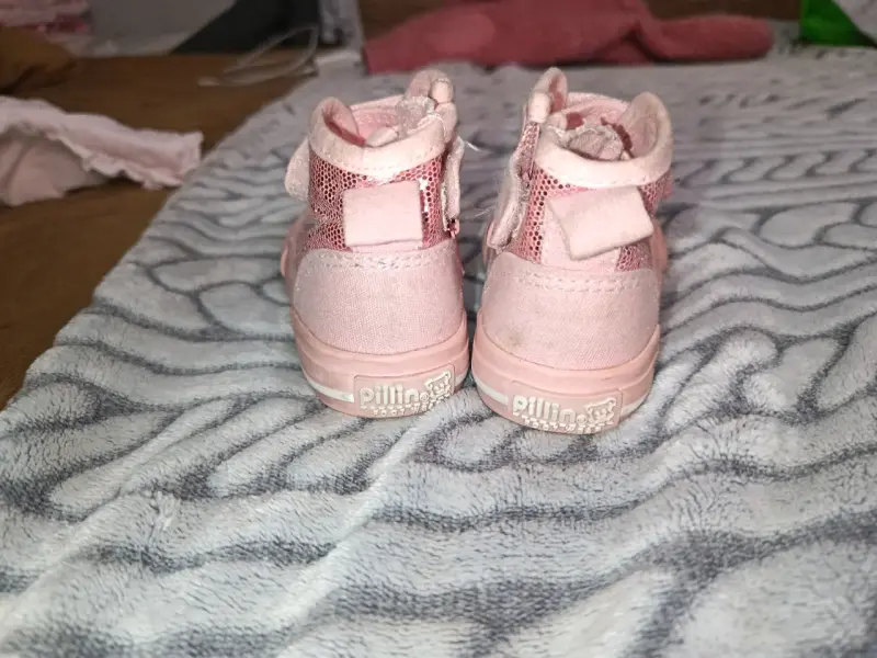 Zapatillas rosadas brillantes - 2