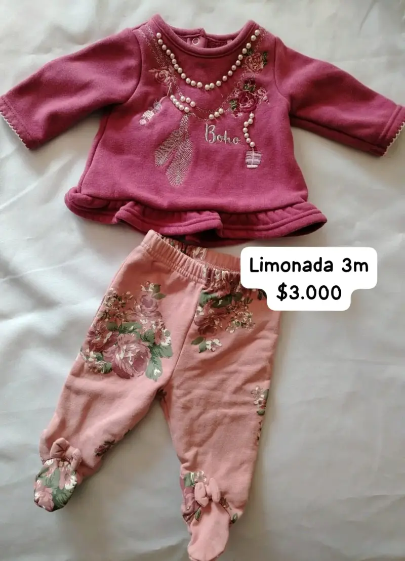 Ropa bebé Limonada 3m - 3