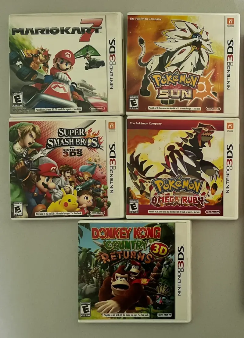 Lote de juegos Nintendo 3DS - 1