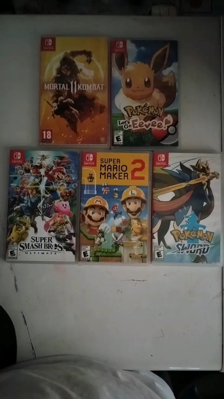 Juegos Nintendo Switch variados
