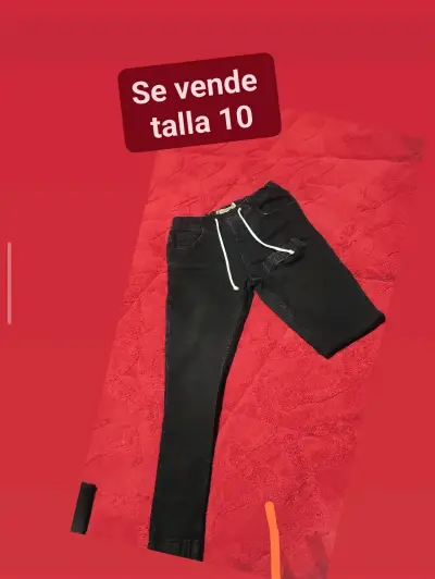 Pantalones negros talla 10 - miniatura 1