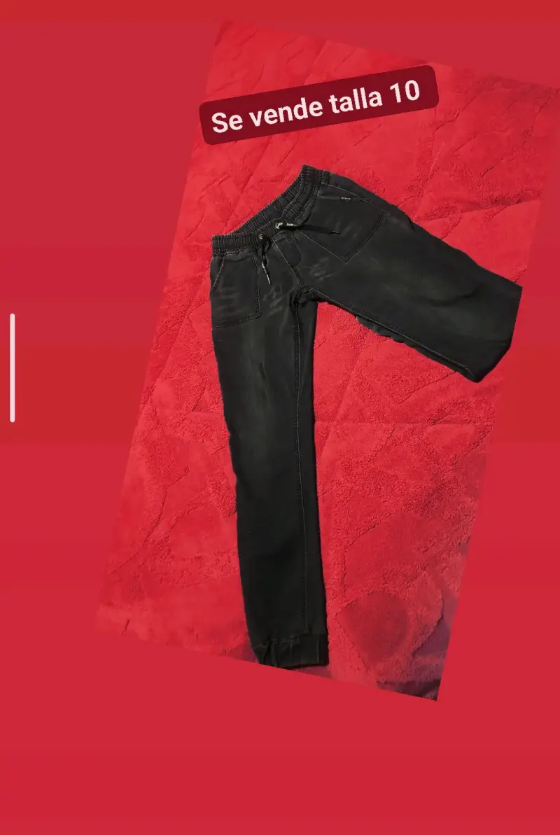 Pantalones negros talla 10 - 5
