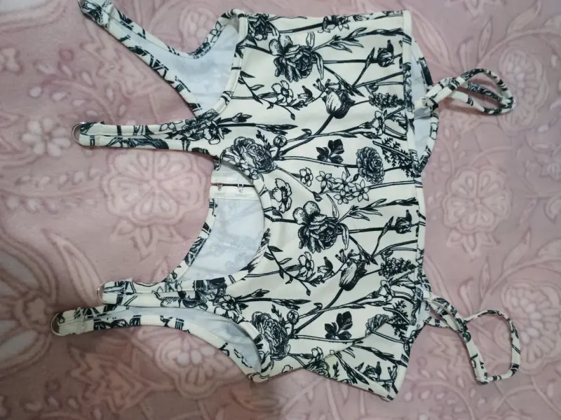 Top deportivo estampado floral - 5