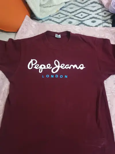 Polera Pepe Jeans burdeos de hombre - miniatura 1