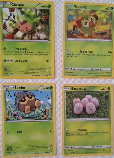 Cartas Pokémon Weedle, Kakuna, Caterpie y Metapod - miniatura 3