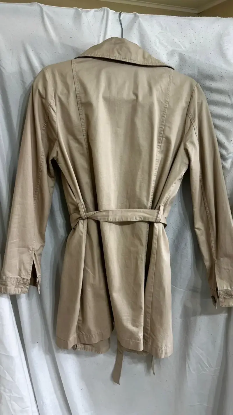 Abrigo largo beige Forever 21 - 3