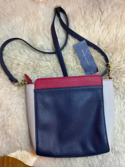 Cartera nueva original Tommy Hilfiger tricolor - miniatura 3
