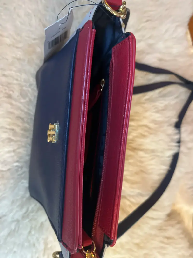 Cartera nueva original Tommy Hilfiger tricolor - 4