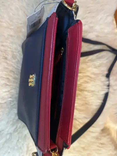Cartera nueva original Tommy Hilfiger tricolor - miniatura 4