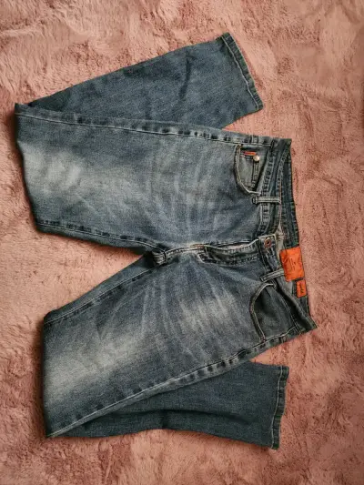 Jeans clásicos azul desgastado/T44 - miniatura 1