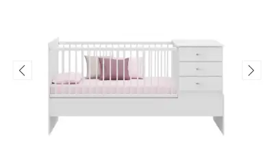 Cuna que se transforma en cama de 1 plaza - miniatura 1