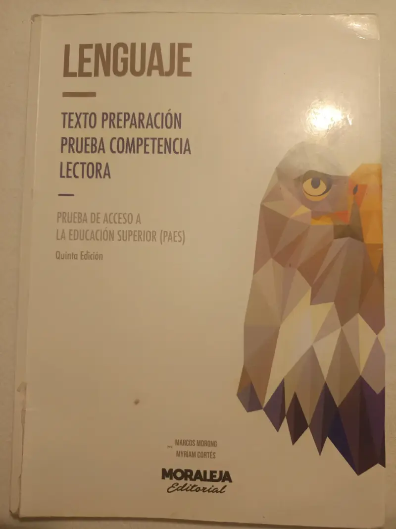 Libro Moraleja PAES LENGUAJE - 1