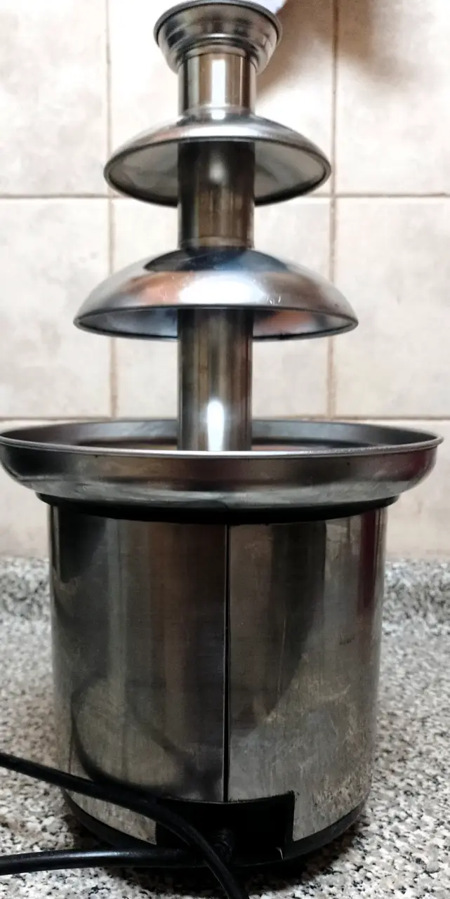Fuente Chocolate Ac. Inox. 3niveles Nostalgia Elec - 3