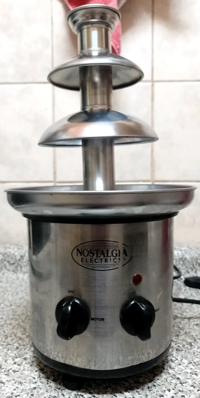 Fuente Chocolate Ac. Inox. 3niveles Nostalgia Elec - 5