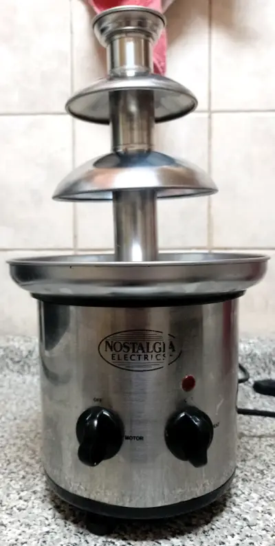 Fuente Chocolate Ac. Inox. 3niveles Nostalgia Elec - miniatura 5