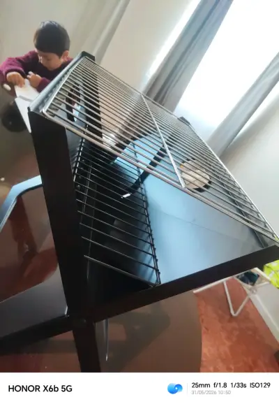 Parrilla portátil metálica - miniatura 5