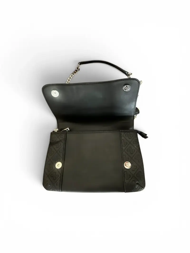 Cartera negra GUESS con diseño - 3