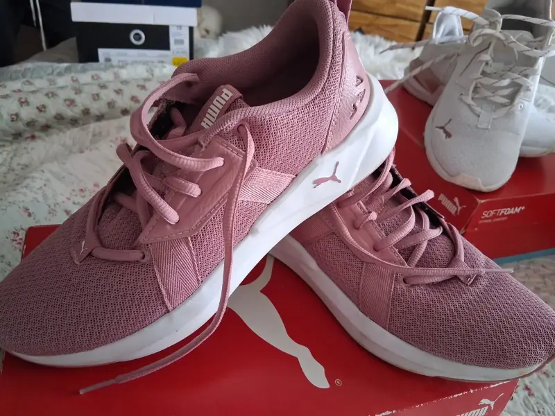Zapatillas Puma rosadas mujer - 1