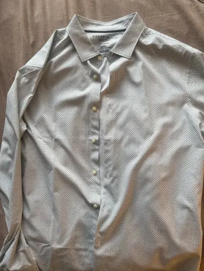 Camisa estampada manga larga - miniatura 1