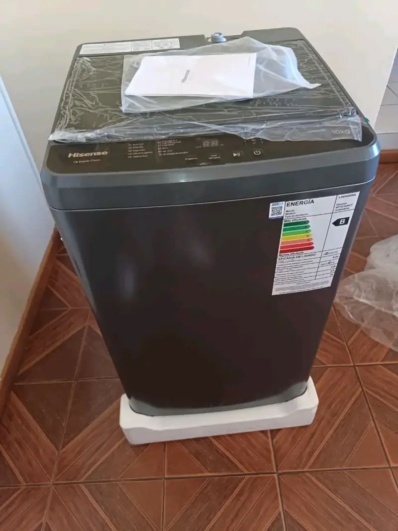 Lavadora Hisense 10kg nueva - 1