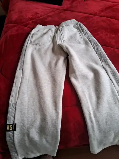 Pantalones de buzo grises - miniatura 1