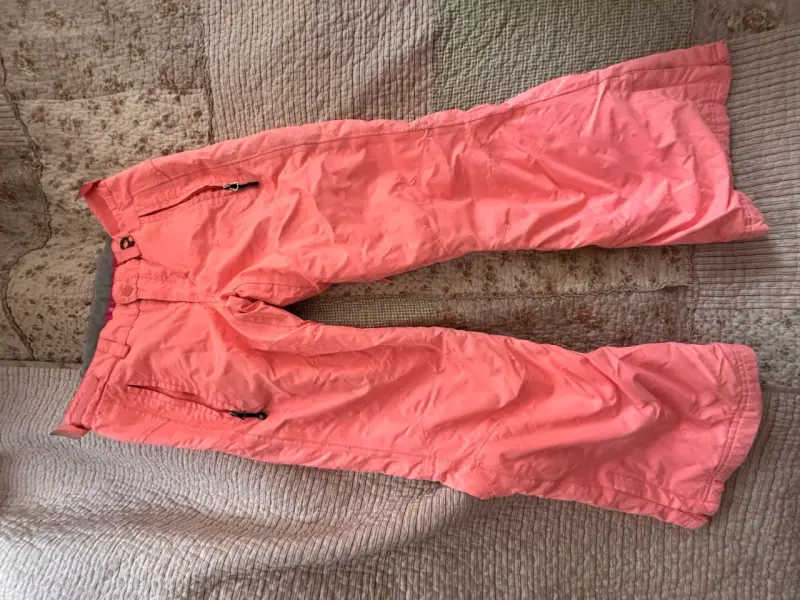 Pantalones de esquí rosados