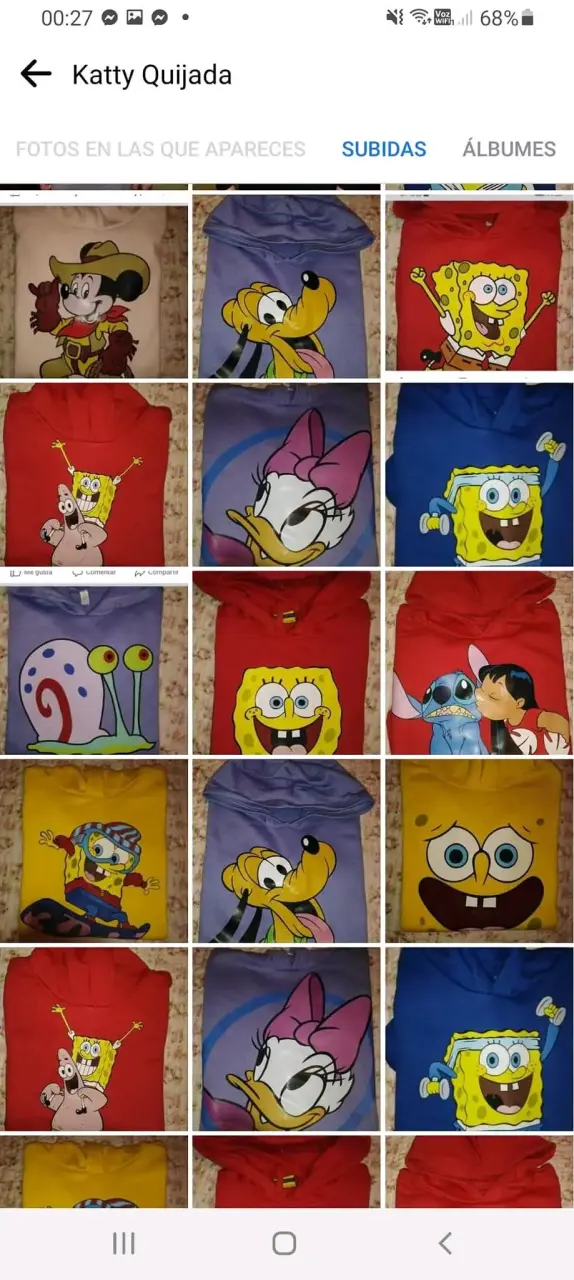 Polerones con personajes animados - 3