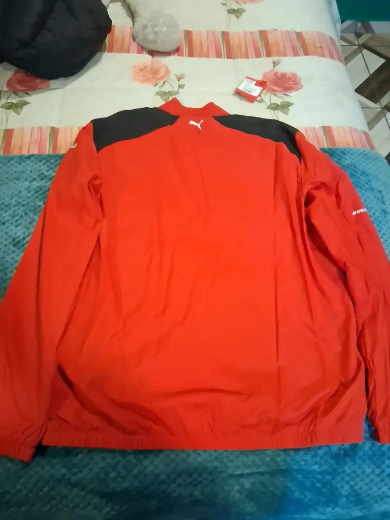 Chaqueta deportiva Ferrari roja - 3