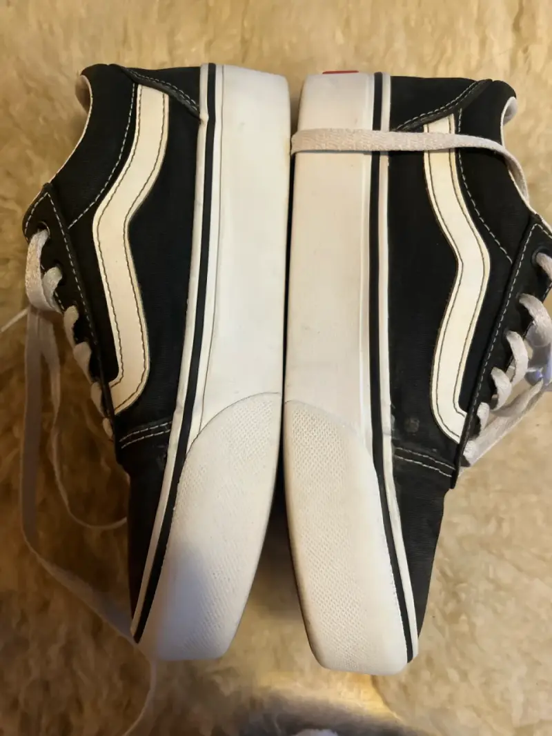 Zapatillas Vans negras casuales usadas - 6